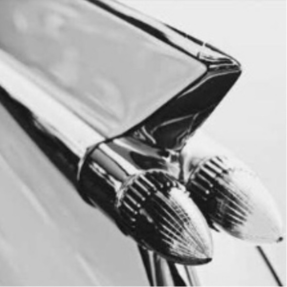 new PTM Images ✪ Cool Tail Lights ✪ Classic Car Framed Wall Art ✪ Art Deco - Picture 2 of 9